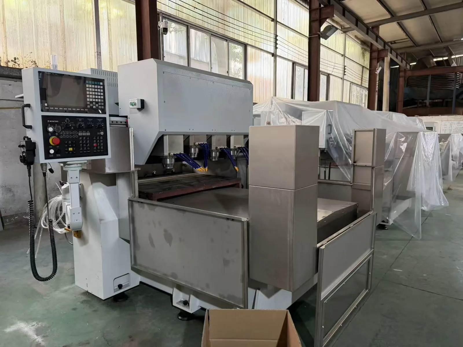 MNT MEINAITE CNC machine assembly and alignment check