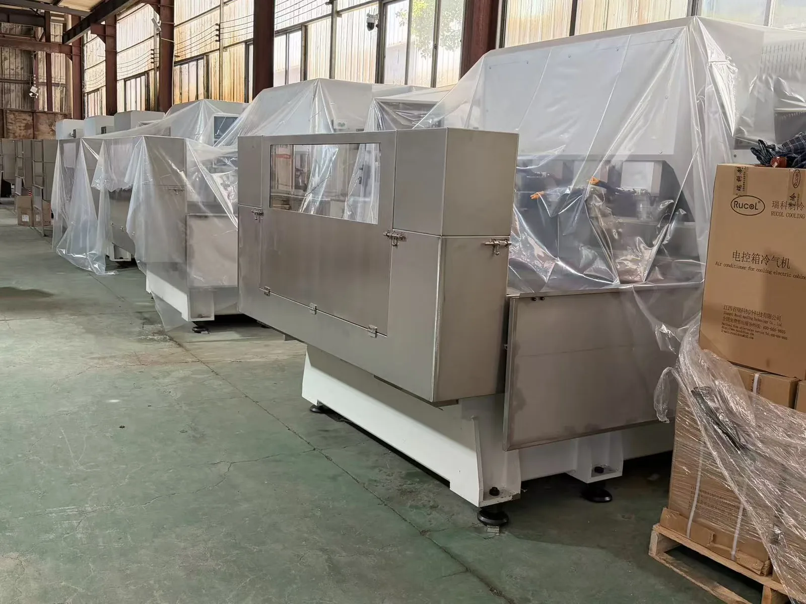 MNT MEINAITE cutting machine manufacturing workshop in Hangzhou China