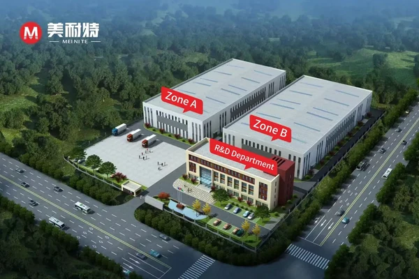 MNT MEINAITE intelligent equipment factory layout in Hangzhou China