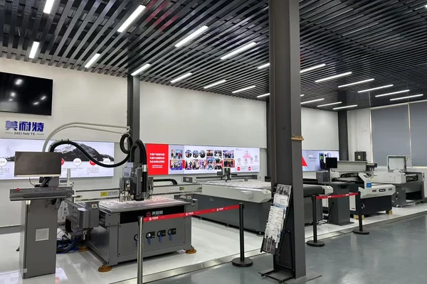 MNT MEINAITE fiber laser cutting machine in the Hangzhou showroom