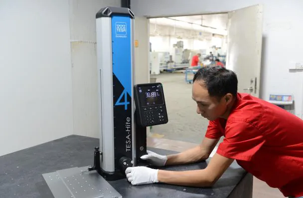 MNT MEINAITE machine bed quality inspection in Hangzhou factory