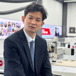 Mr Liu, founder of MNT MEINAITE cutting machine manufacturer in Hangzhou