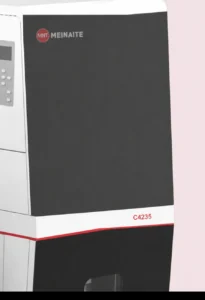 Close-up of MNT MEINAITE branding, control panel and C4235 model marking