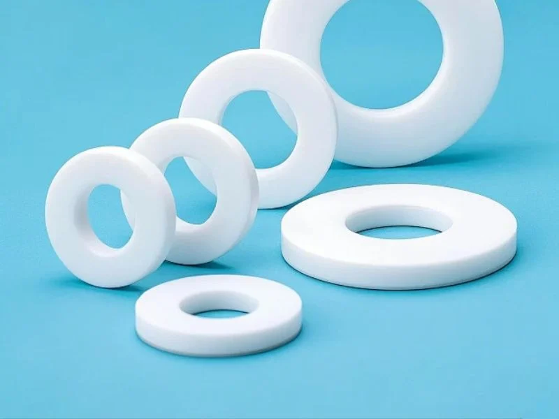 Clean cold knife cut gasket edge compared with burned laser cut rubber edge