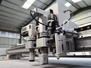 MEINAITE CNC oscillating knife cutting machine for leather, textile, cardboard and foam materials