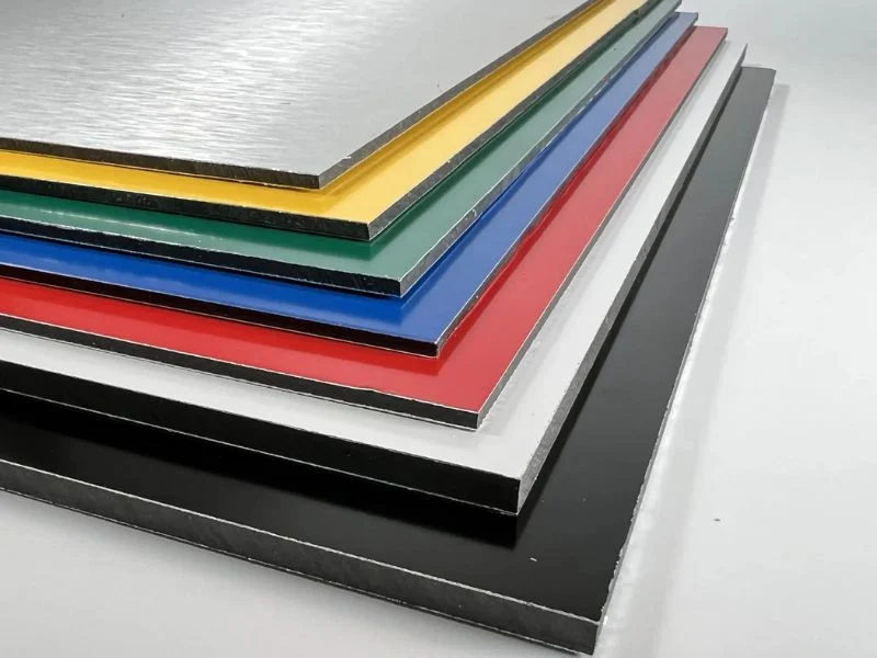 Aluminium composite panel milled on the same MNT cutting bed