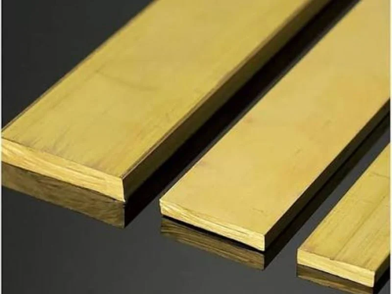 Copper busbar cut on a fiber laser
