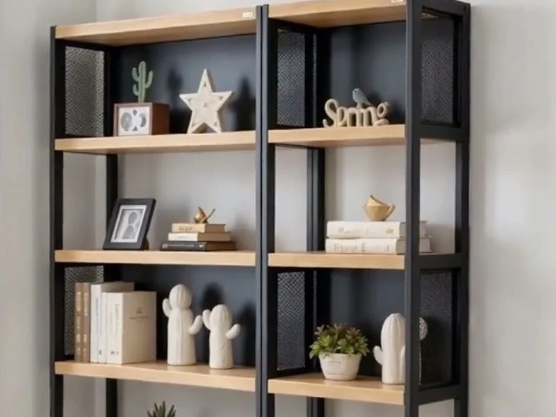 Furniture frame assembled from tab-and-slot laser-cut tube