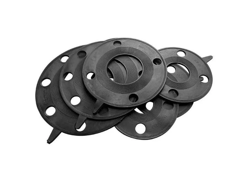 Gaskets cut on an oscillating knife machine