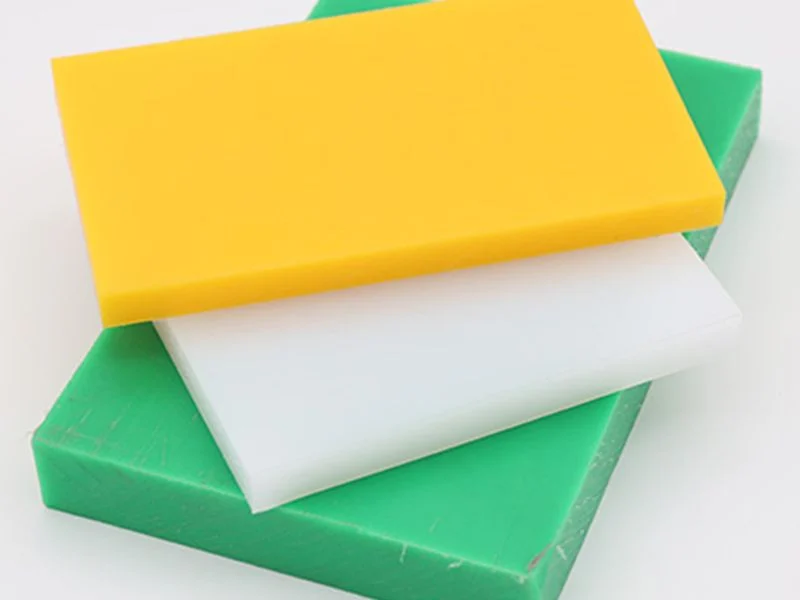 HDPE PE-500 sheet stock in natural and coloured grades