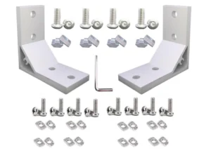 Machinery brackets laser cut to drawing