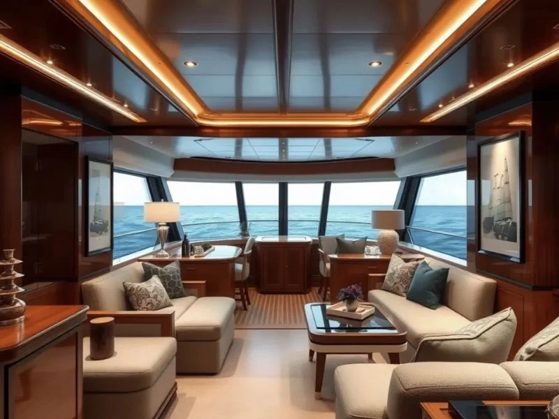 Coated marine upholstery fabric cut with a cold knife on the MNT C-series, coating intact