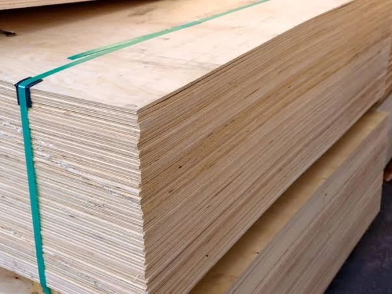 Offcut waste from poorly nested sheets in a panel shop