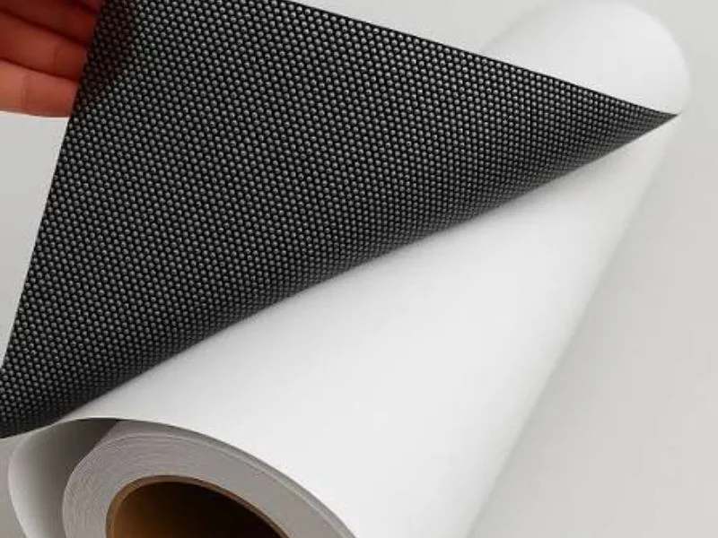 Perforated adhesive-backed neoprene cut in register on the MNT C-series