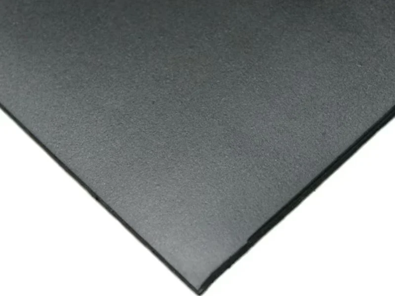 Solid CR neoprene rubber sheet cut to a clean square edge on the MNT C2516T oscillating knife