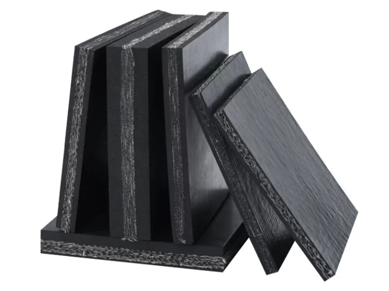 Sponge and fabric-reinforced rubber cut on the C-series