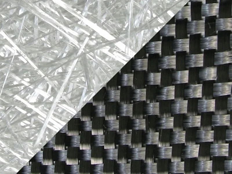 Carbon and Glass Fibre for Composite Trim cut with an oscillating knife on an MNT digital cutter