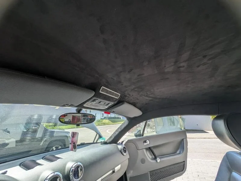 Headliner and Pillar Face Fabric cut on an MNT C-series table