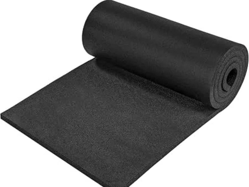 Rubber and Neoprene Seals and Mat Backing cut with an oscillating knife on an MNT digital cutter