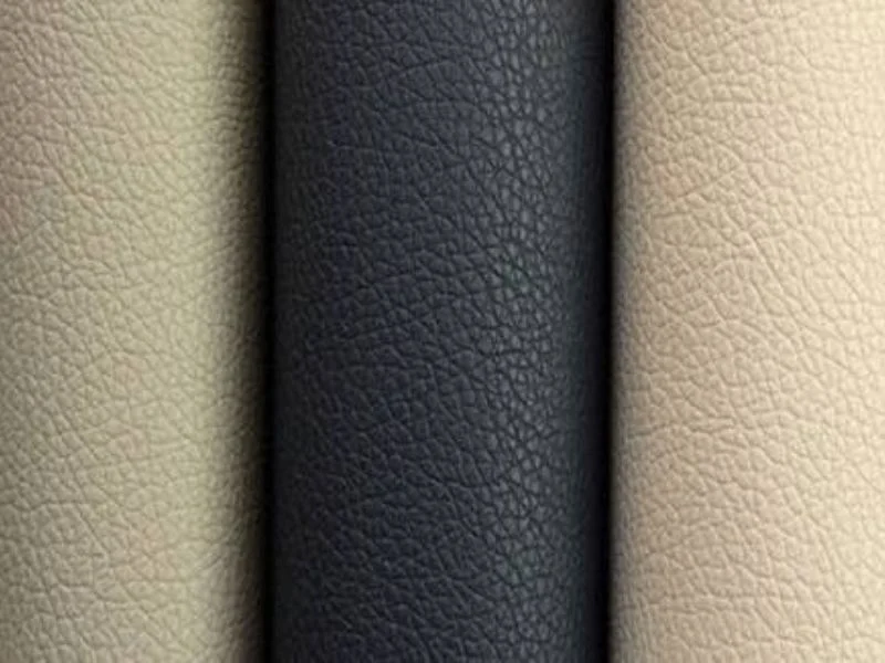Seat Leather, PVC and PU Vinyl cut with an oscillating knife on an MNT digital cutter