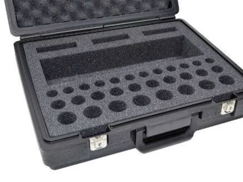 Foam Inserts and Case Liners cut and creased on an MNT digital cutter