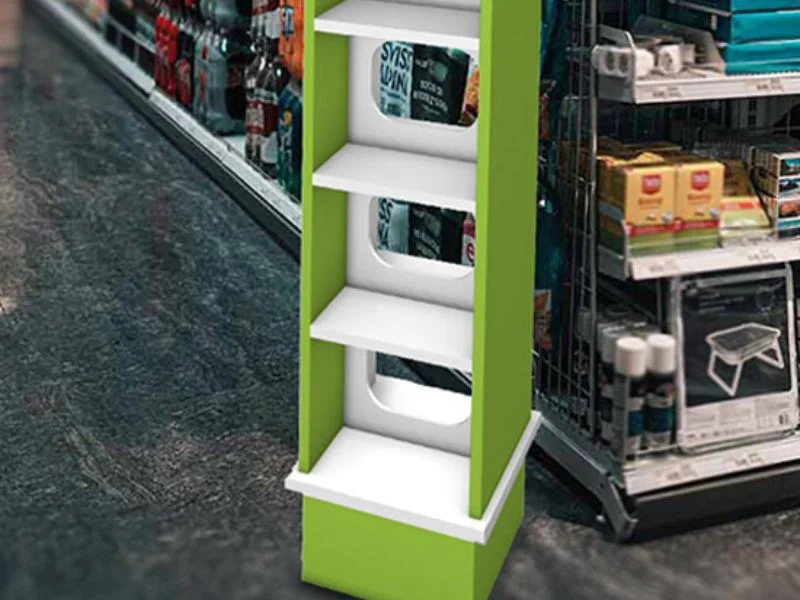 Packaging work for pop and retail display makers cut on an MNT C-series table