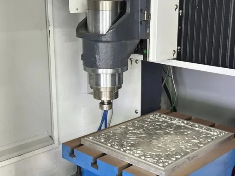 Router, knife cutter and fiber laser parts for one sign job