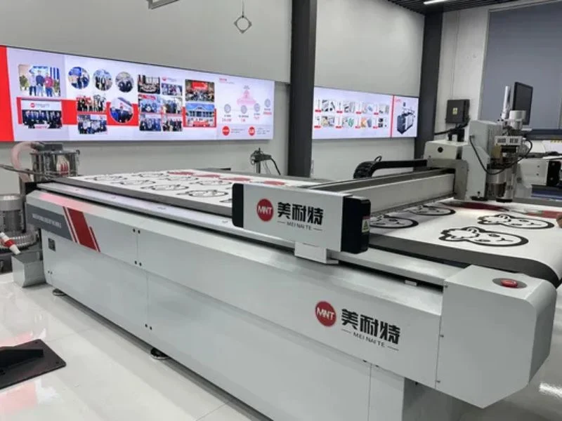 MNT cutting line under assembly in the Hangzhou Chaohan plant